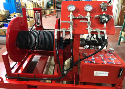 Hydraulic hose reels 4